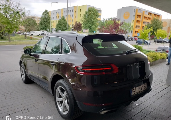Porsche Macan cena 167500 przebieg: 153000, rok produkcji 2017 z Krynica-Zdrój małe 326